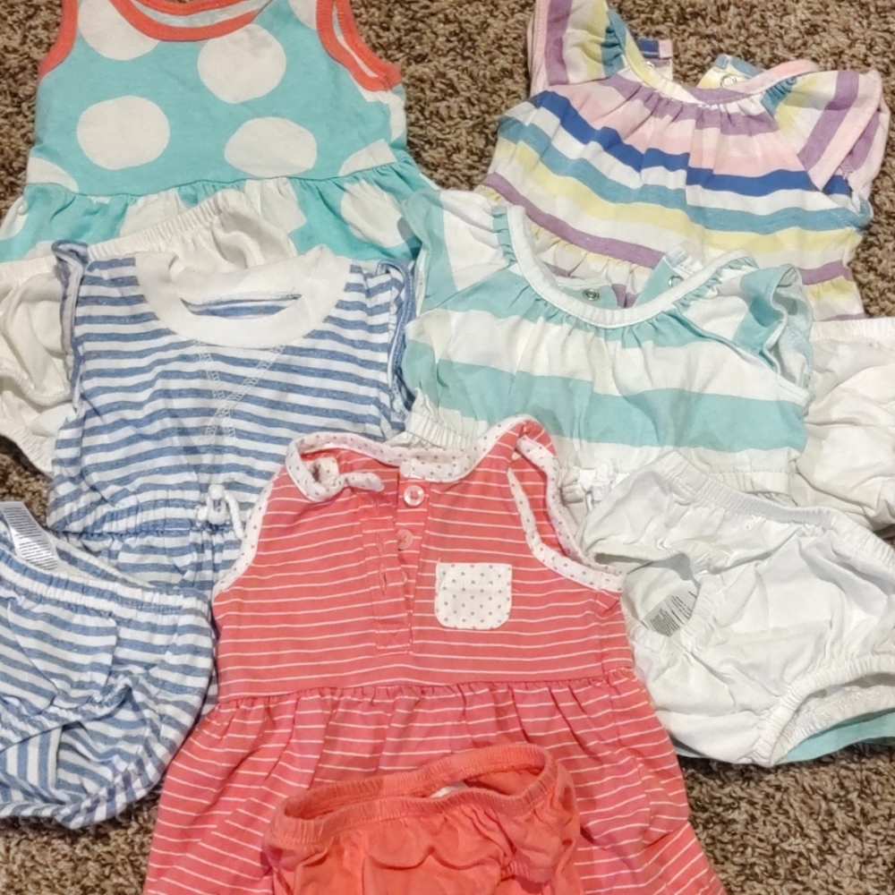 5 Carter's dresses bundle